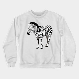 Zebra Crewneck Sweatshirt